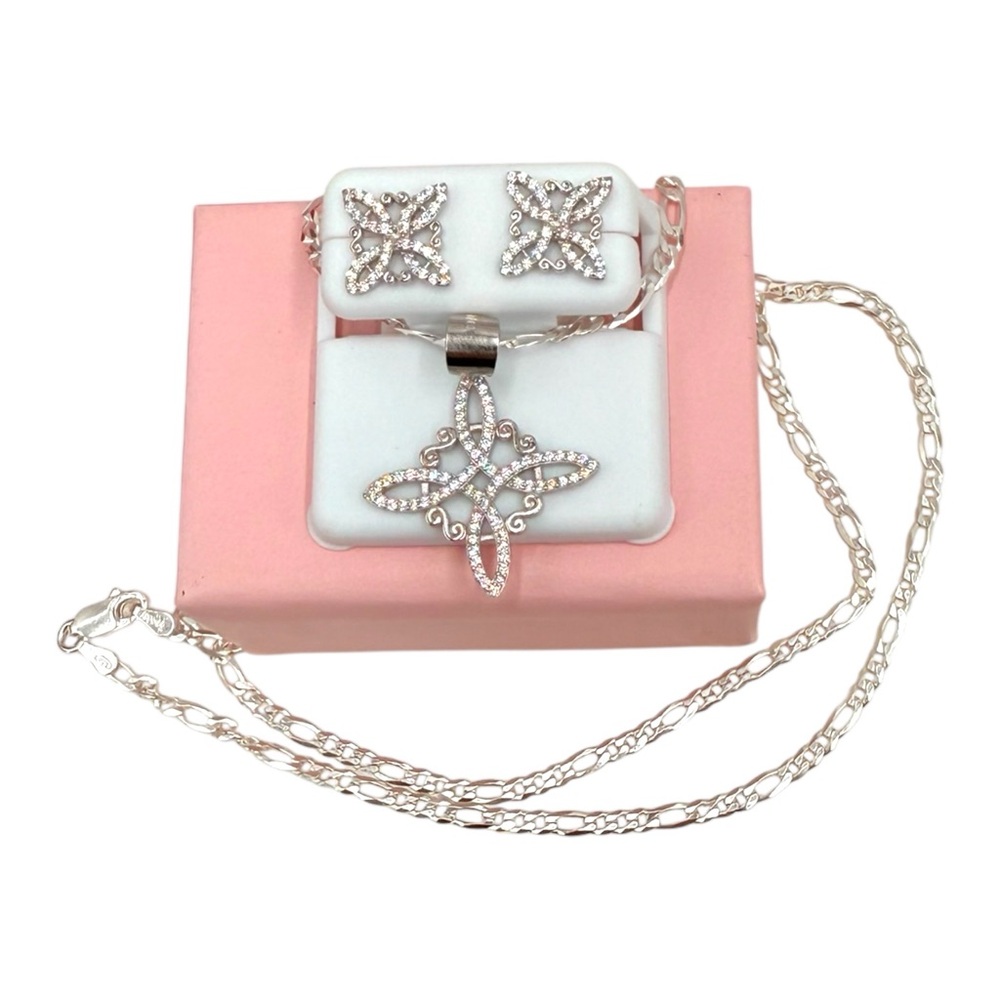 Set, witch's knot for protection and warding off bad vibes,SILVER